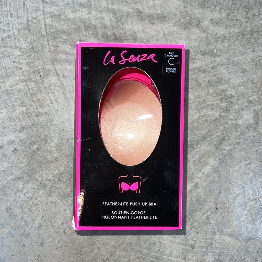 🤩 NWT La Senza Feather Lite Push Up Bra Sultan Bronze C